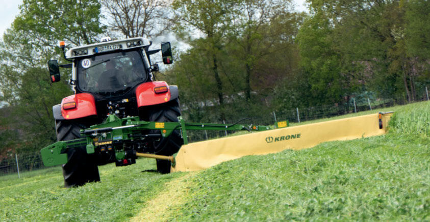 Das Kontergewichtsystem EasyBalance funktioniert beim Aus- und Einklappen der Maschine automatisch.&#xA0;