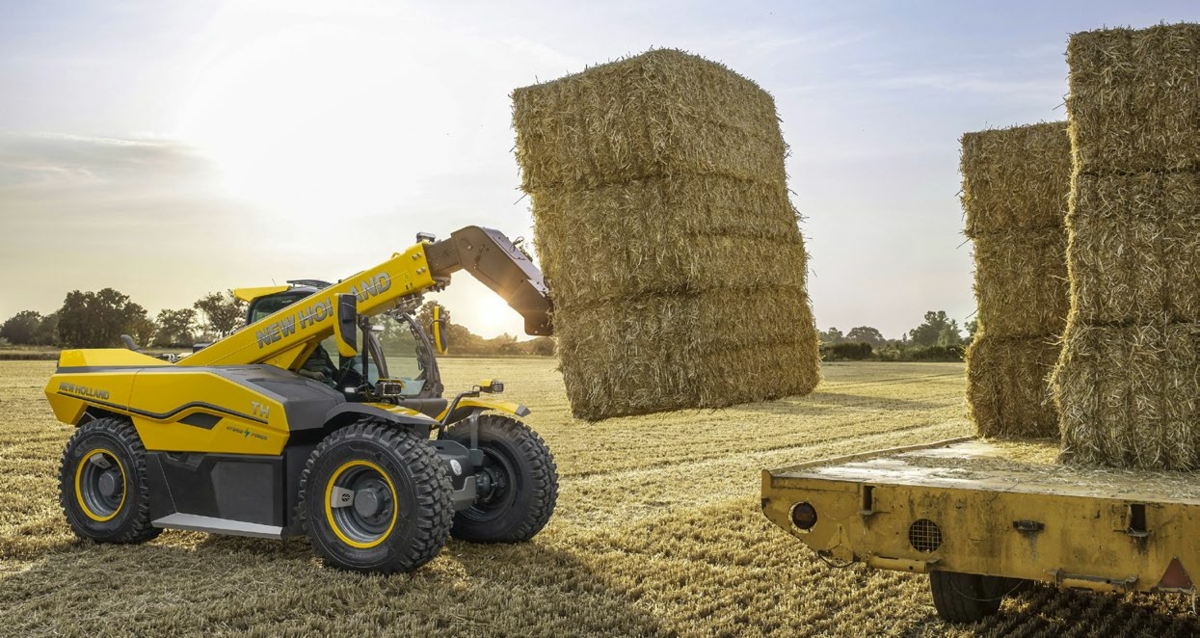 Un télescopique hybride pour l’agriculture