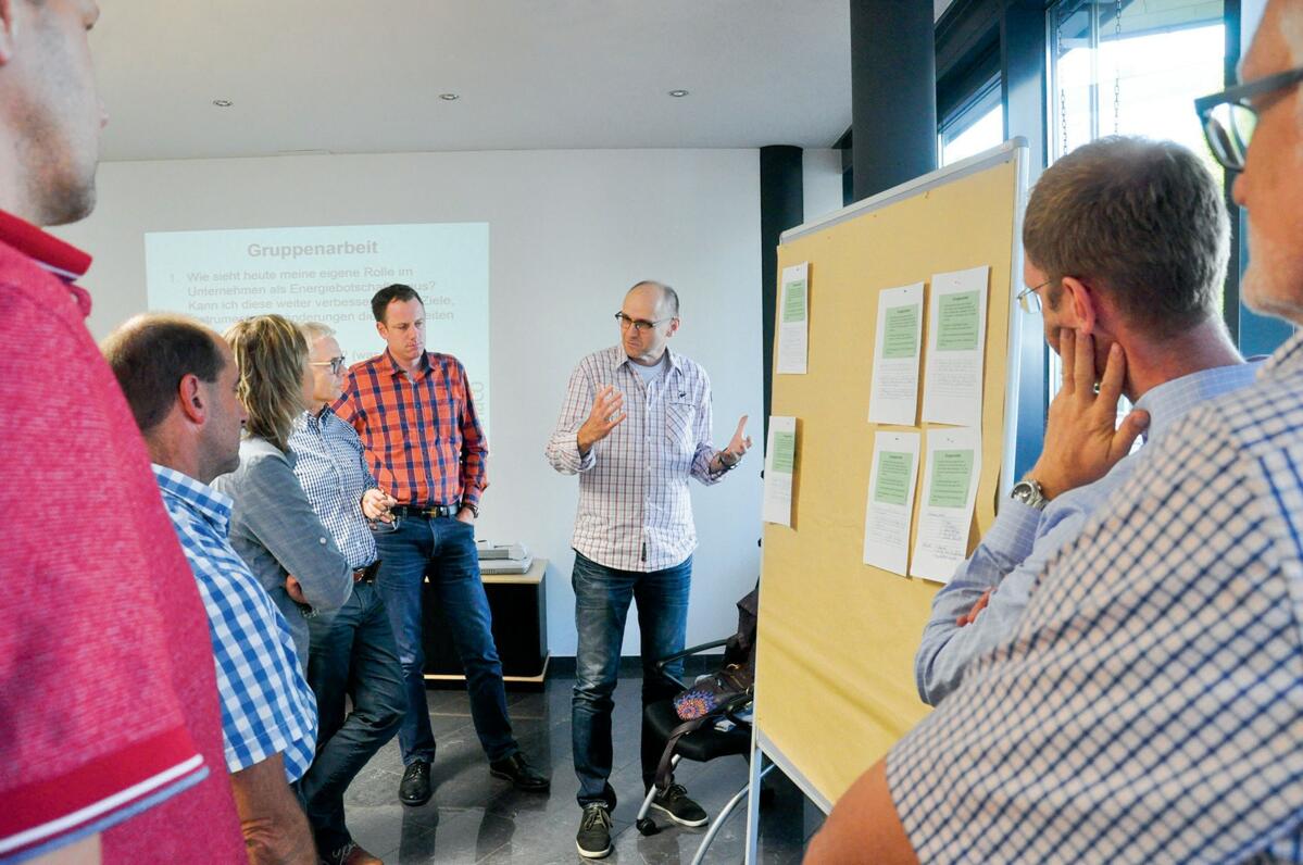 Participants int&#xE9;ress&#xE9;s au cours de groupe &#xE0; Sursee.