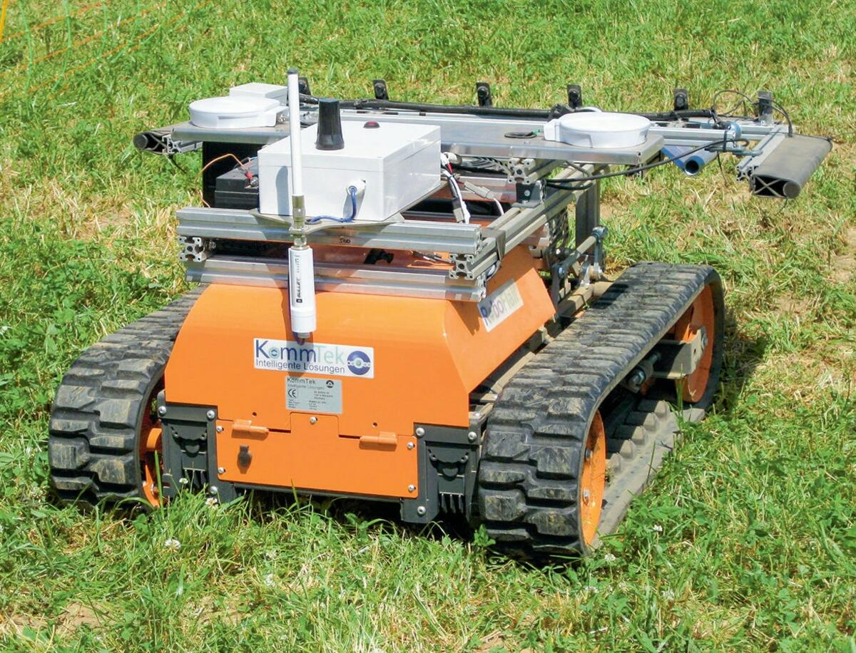 Le robot travaille de mani&#xE8;re s&#xE9;lective et ne d&#xE9;truit que les limaces.