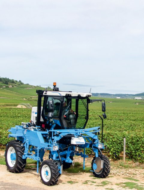 Die Technologie im Dienst des Weinbaus