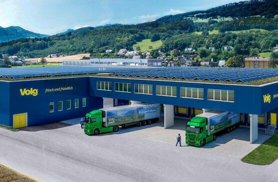 4200 modules solaires ont &#xE9;t&#xE9; install&#xE9;s sur le toit du nouveau d&#xE9;p&#xF4;t de boissons.&#xA0;