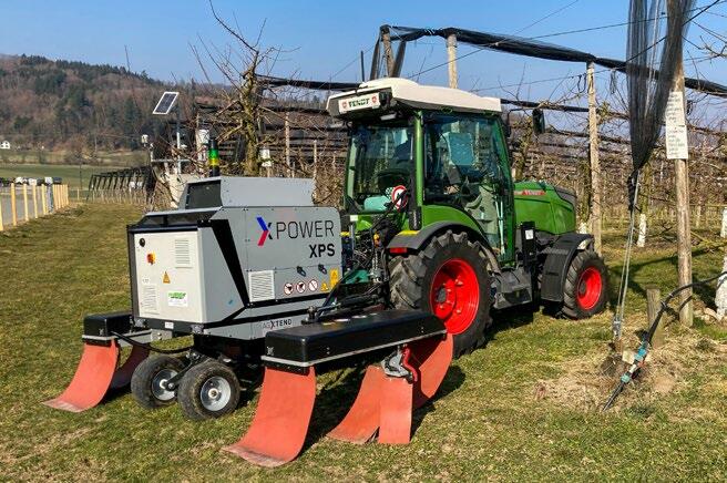 Mit dem XPower wird das Unkraut bis in die Wurzeln mit Strom vernichtet.&#xA0;