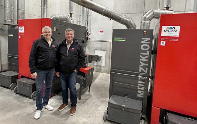 La nouvelle centrale thermique permet non seulement d&#x2019;&#xE9;conomiser du CO 2 , mais elle cr&#xE9;e aussi de la valeur ajout&#xE9;e locale, expli...