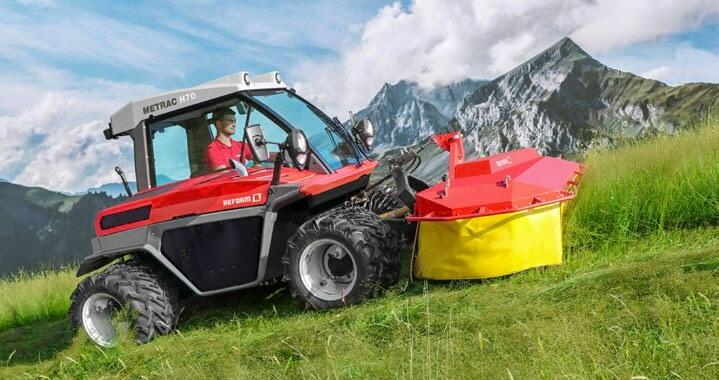 Die neuen Metrac-Zweiachsm&#xE4;her sind vielseitig einsetzbar und extrem hangtauglich.&#xA0;