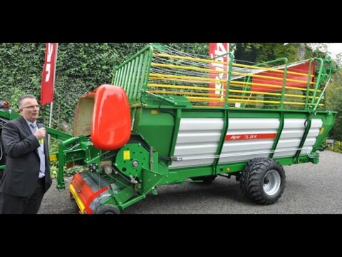 Agrar zeigt neue Tiefgang-Ladewagen