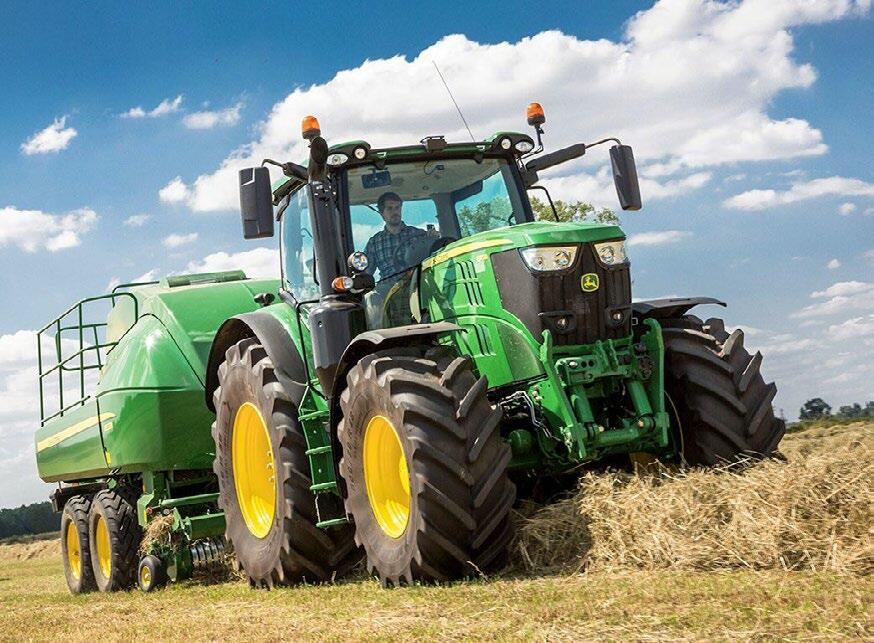 John Deere propose de nombreuses nouveaut&#xE9;s dans le domaine des tracteurs notamment.