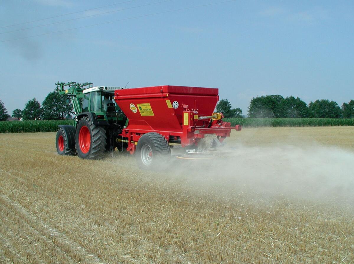 Chaulage avec la chaux humide Landor