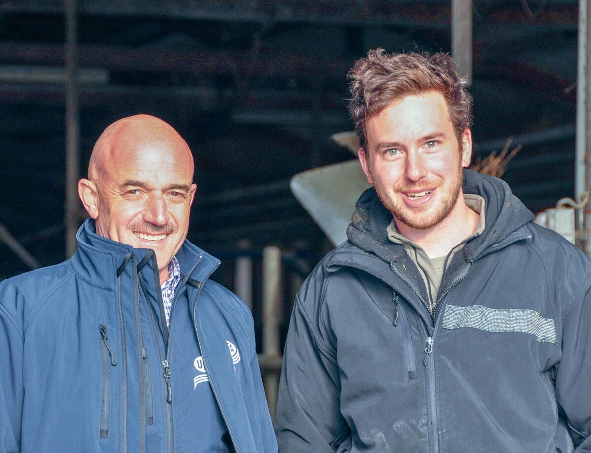 Ensemble, Osi Arnold (à g.) et Andreas Simonett (à dr.) ont clairement amélioré l’affouragement pratiqué par l’ex...