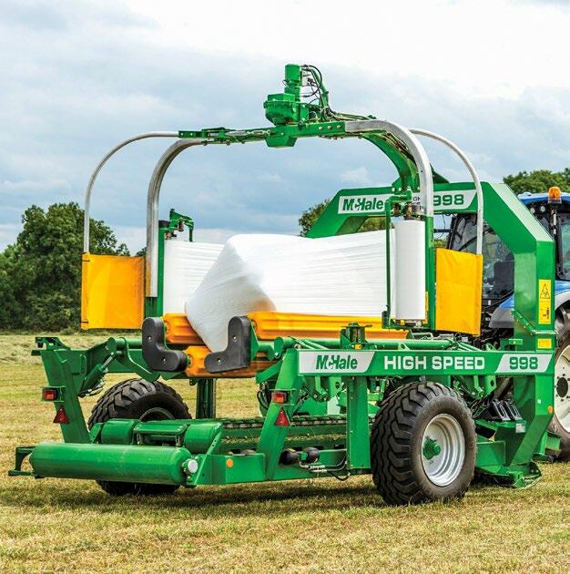 Der automatische Wickelprozess ist wirtschaftlich und garantiert eine korrekte Ballenpositionierung.&#xA0;