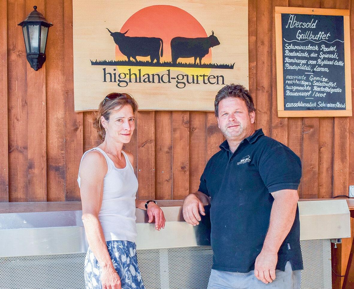 Susanne und Ruedi Balsiger: er der Macher an der Front, sie die starke Kraft im Hintergrund.