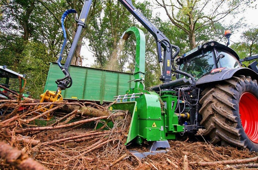 Holzh&#xE4;cksler mit Zapfwellenantrieb sind einfach und &#xFC;berall einsetzbar.&#xA0;