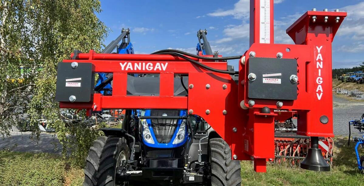 Le MPEV 600 CT évite les vibrations dans le bras du véhicule (tracteur, télescopique, chargeuse).