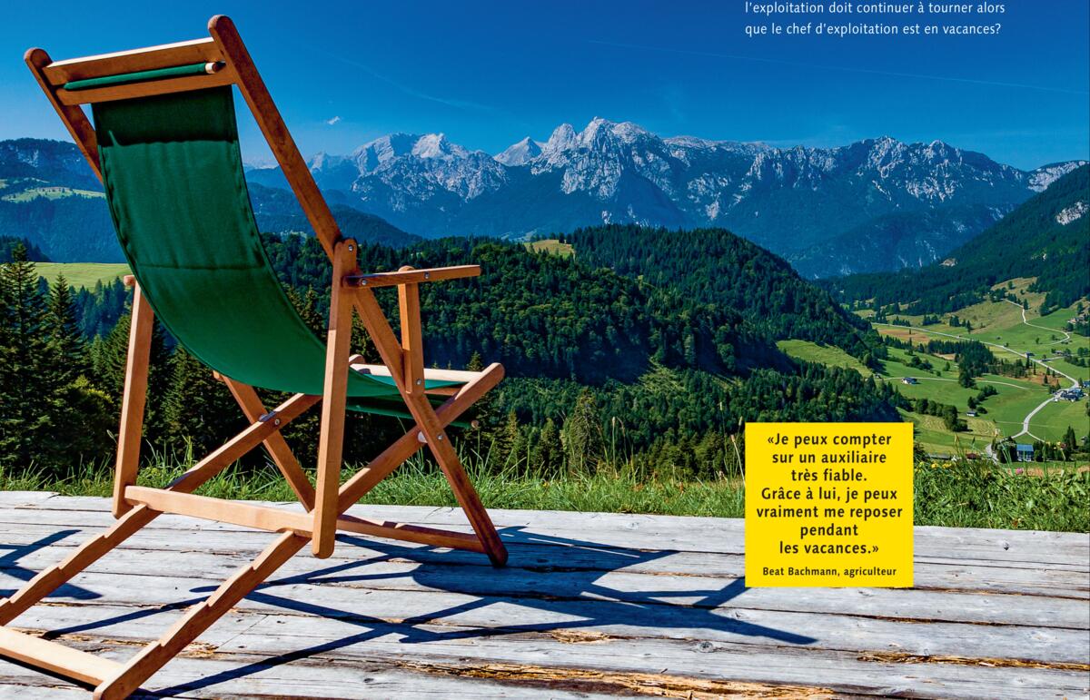 Pour les chef(fe)s d&#x2019;exploitation, il est tr&#xE8;s important de se d&#xE9;tendre et de prendre du recul.