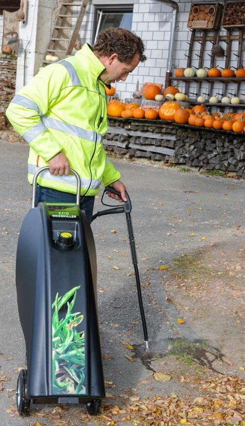 D&#xE9;monstration du EWK Garden par Hanspeter Bleuler.