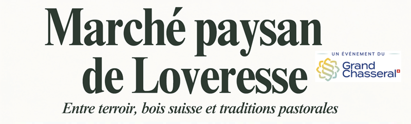 Marché paysan de Loveresse