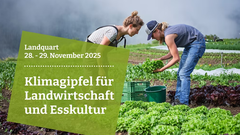 Klimagipfel für Landwirtschaft und Esskultur