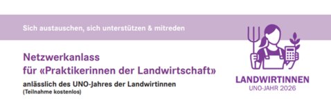 Netzwerkanlass für «Praktikerinnen der Landwirtschaft»