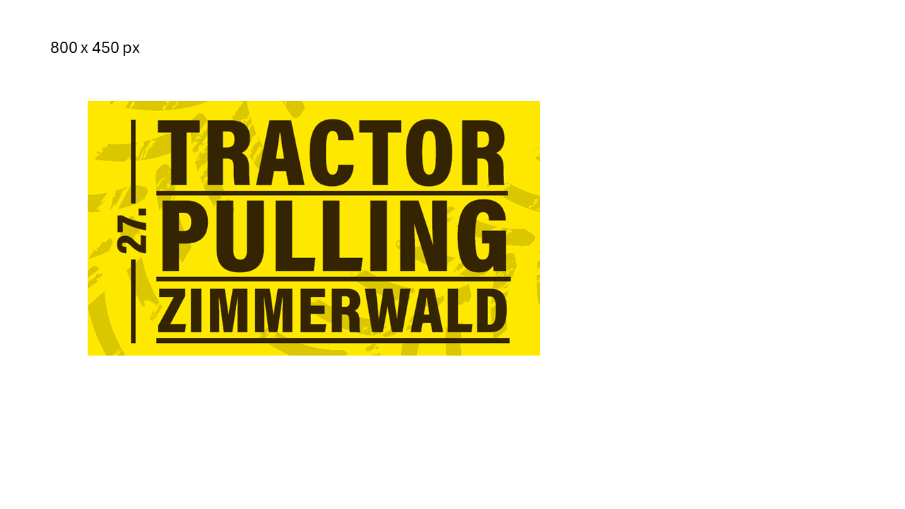 Tractor Pulling Zimmerwald