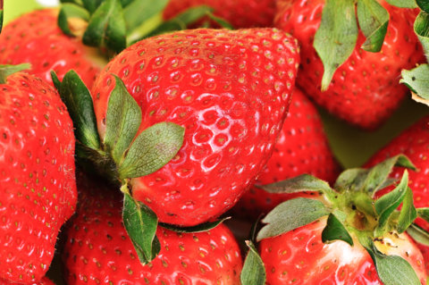 Smoothie aux fraises et basilic