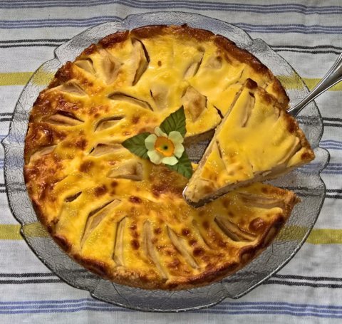 Tarte aux pommes extra-fine