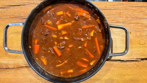 Gitzi-Ragout mit Zimtnote