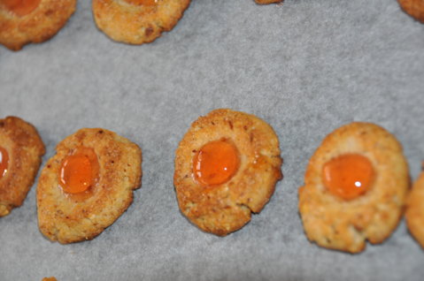 Biscuits à l'oeil de tigre