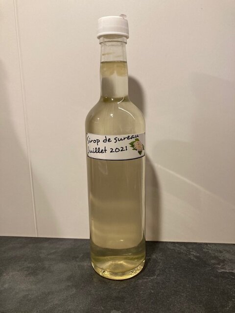 Sirop de fleurs de sureau