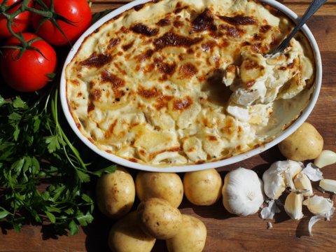 gratin de pommes de terre