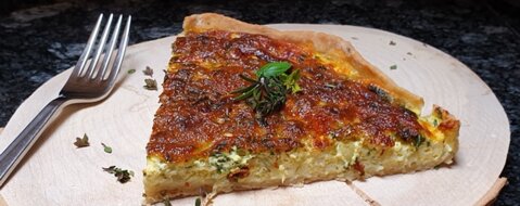 Kräuterquiche