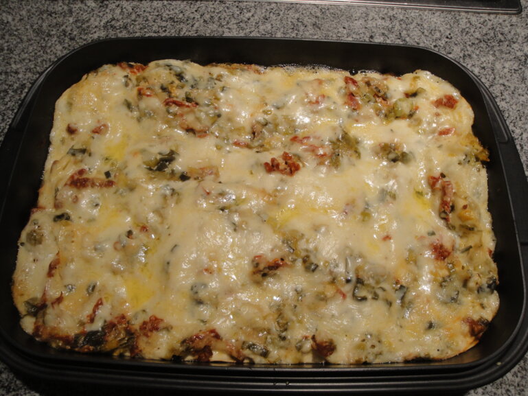 Lasagne de poireaux
