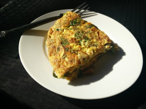 Omelette thon en ragoût