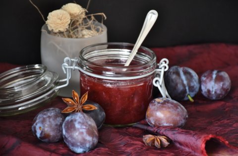 Crème de mousse de prune