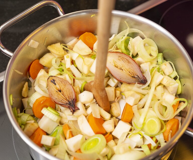Risotto de pommes de terre