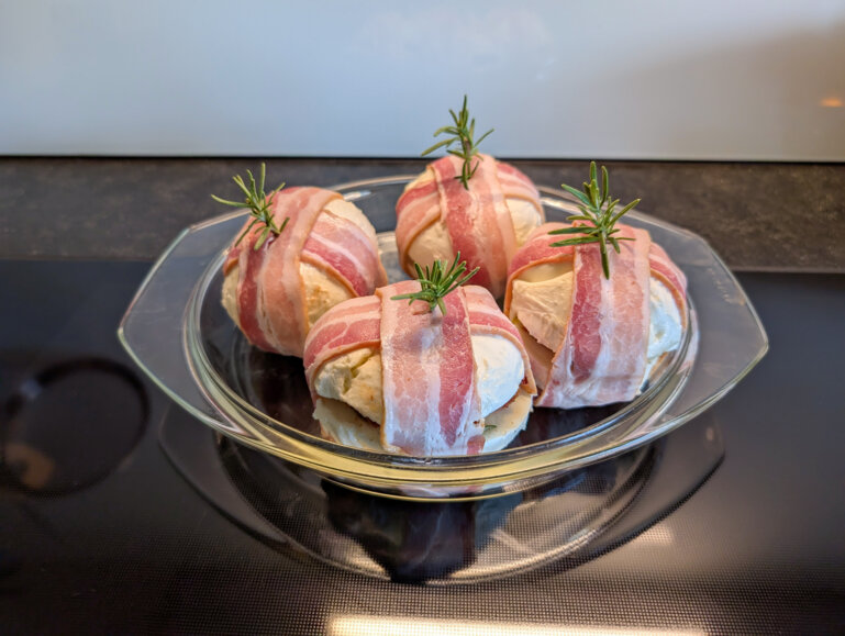 Gefüllter Mozzarella