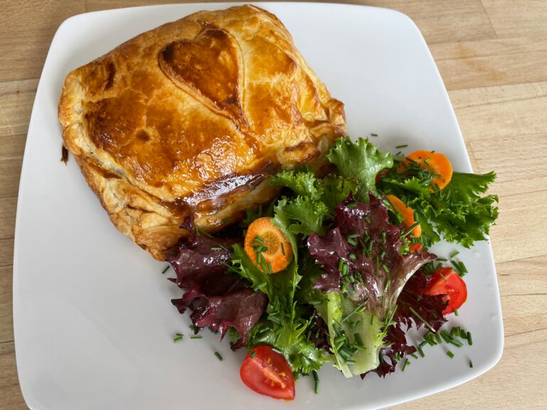 Blancs de poulet en croûte