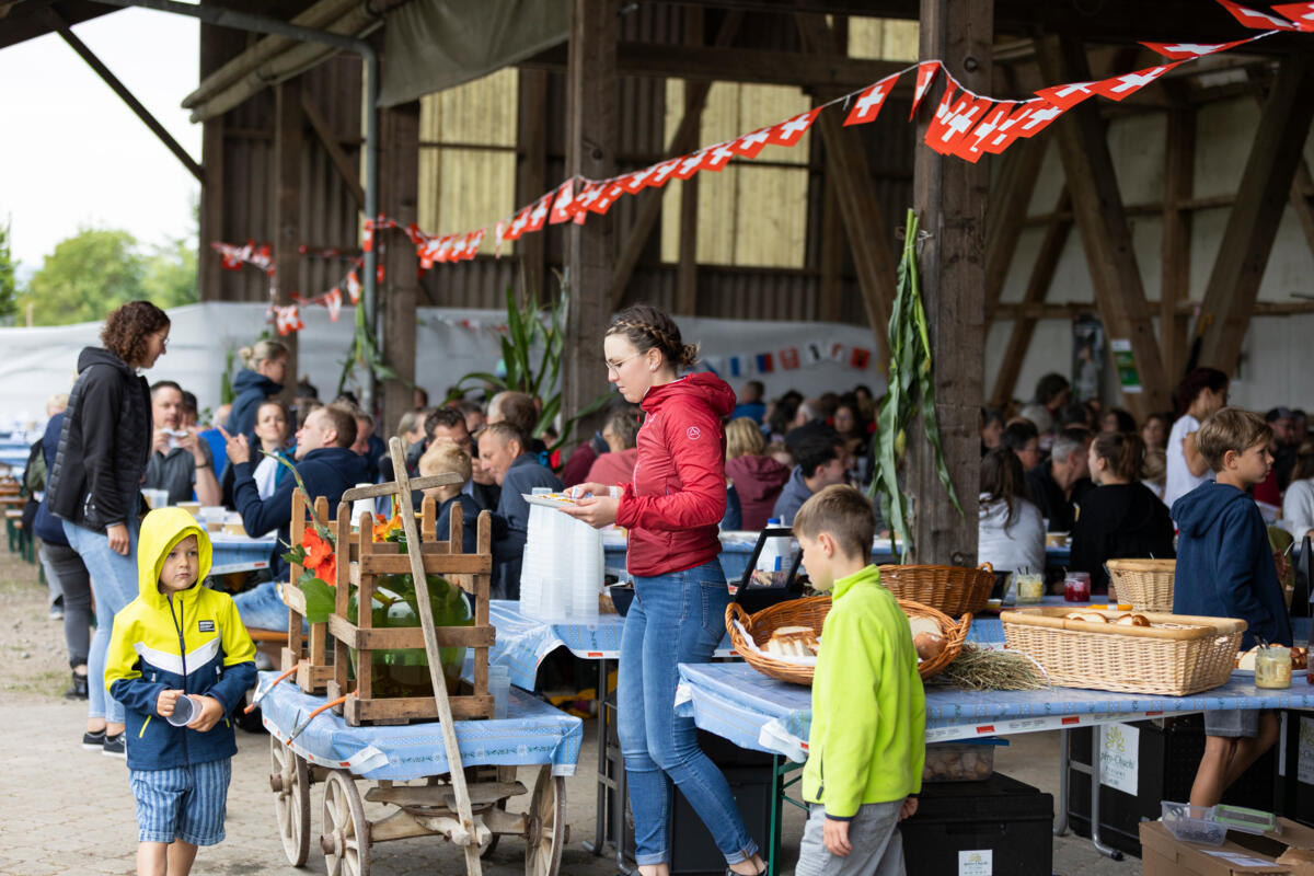 Gut versichert beim 1.-August-Brunch