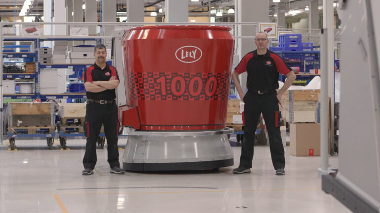 1000th Lely Vector