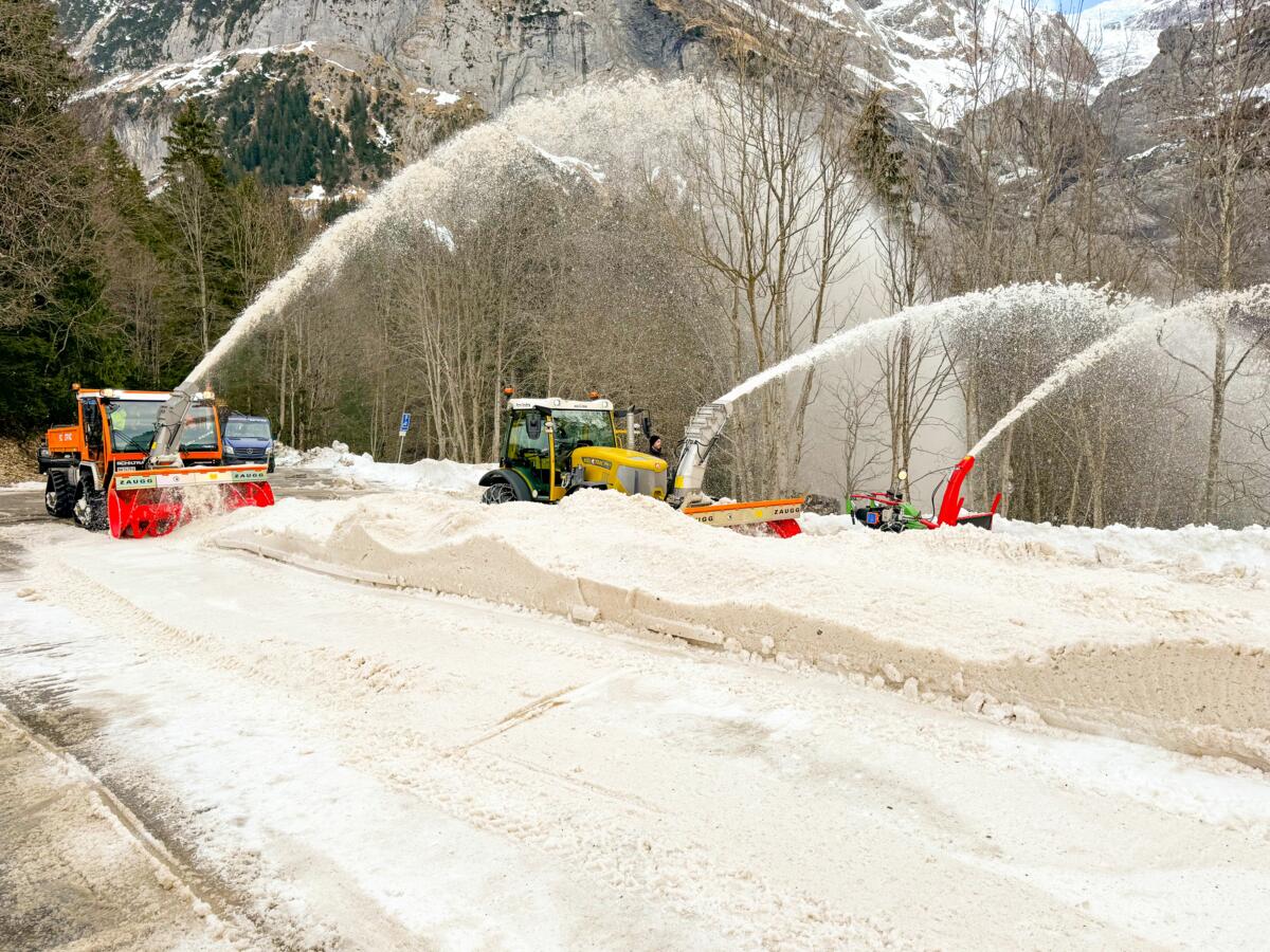 Démonstration hivernale Swisspower à Grindelwald