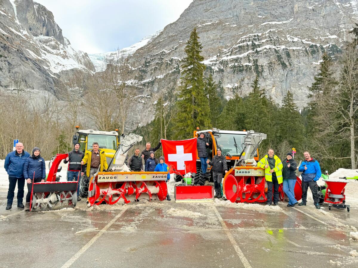 Démonstration hivernale Swisspower à Grindelwald