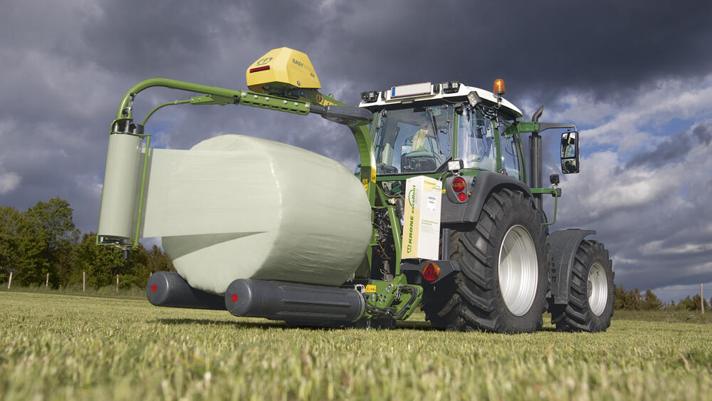 Nouvelle enrubanneuse solo EasyWrap de Krone