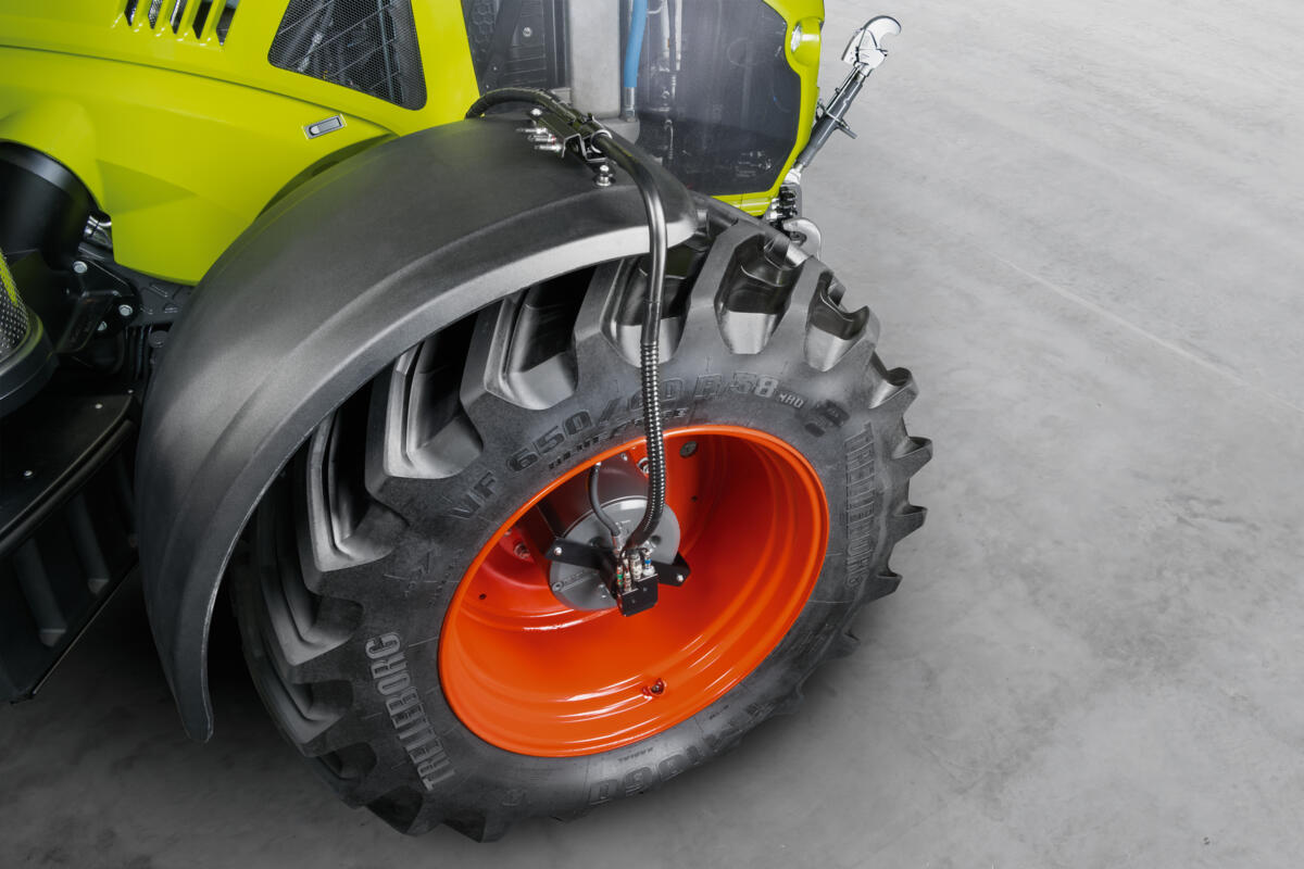 Claas CTIC und CTIC 2800 Reifendruckregelanlagen