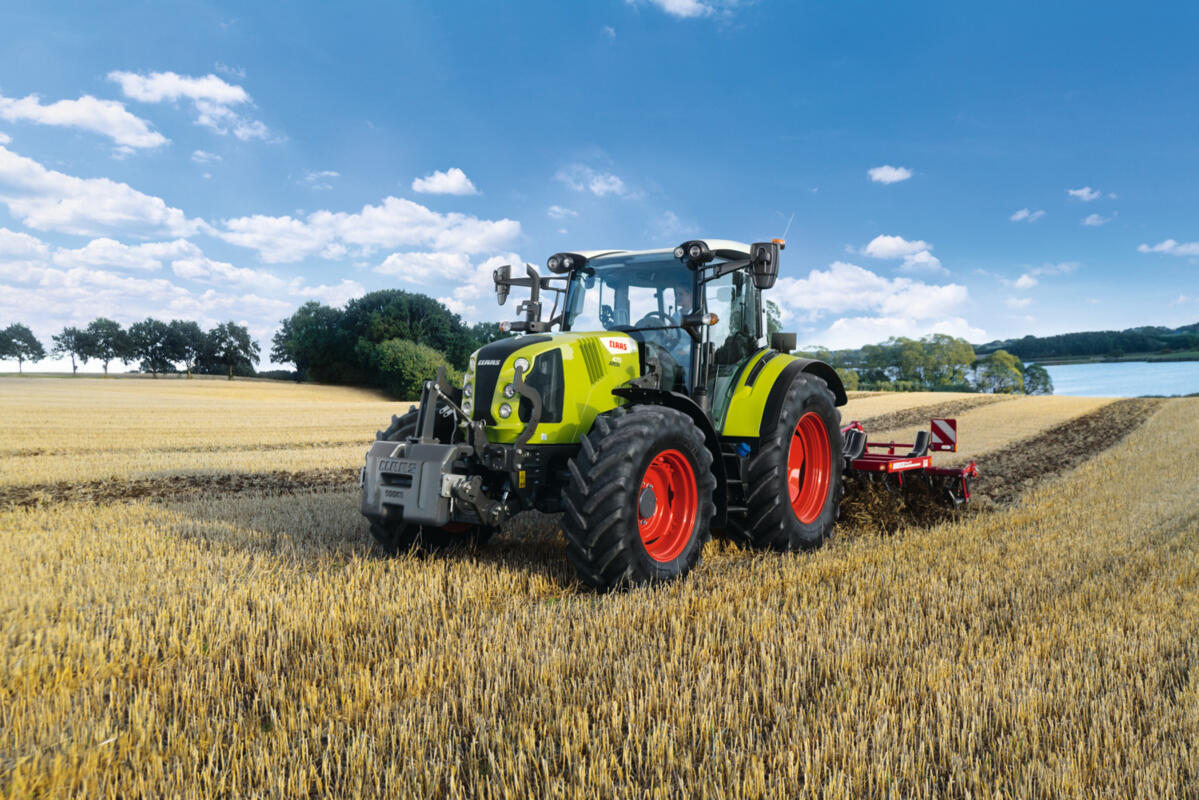 Claas Arion 470 erzielt Spitzenwerte im DLG PowerMix