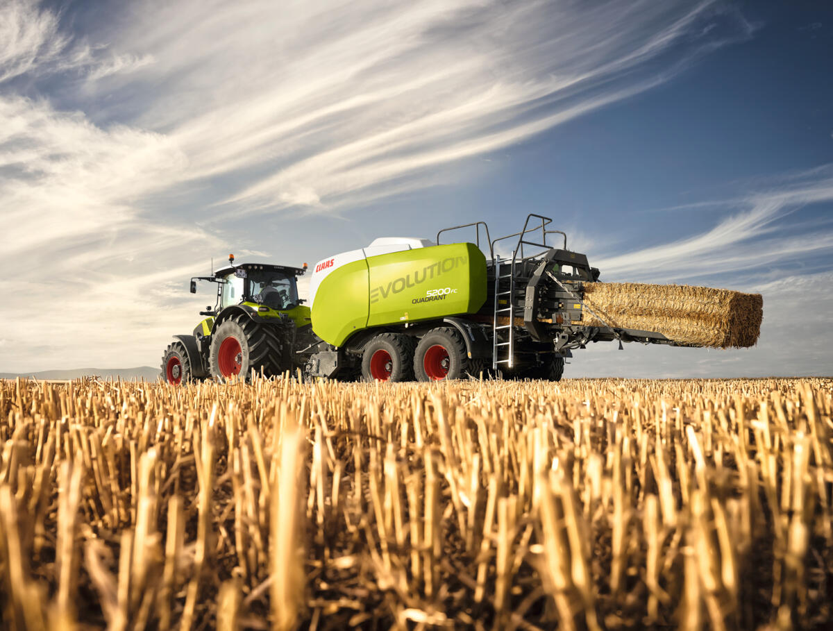 Nouvelles Claas Quadrant Evolution