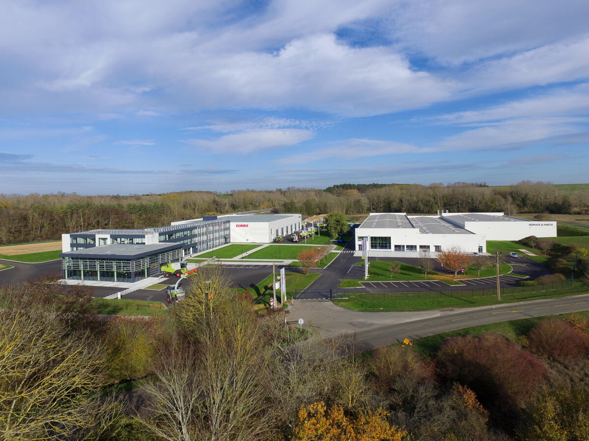 Inauguration du site Claas à Ymeray