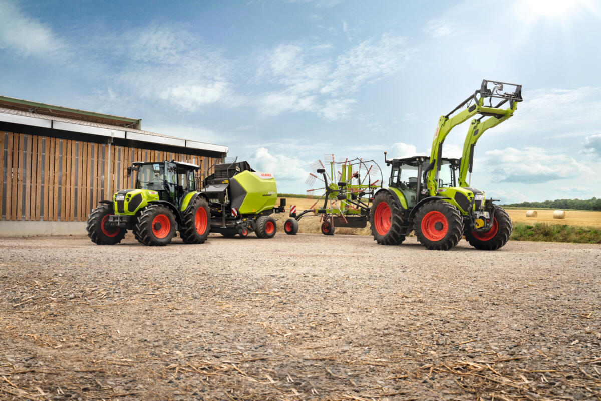 Claas präsentiert neue Axos 3 Traktoren