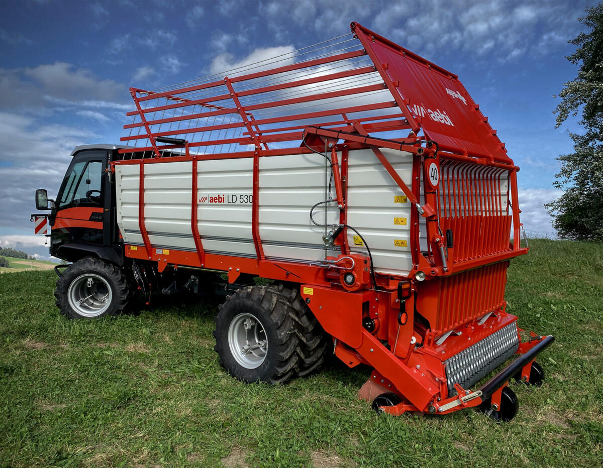 Nouveaux transporter Aebi LD 530 et LD 540