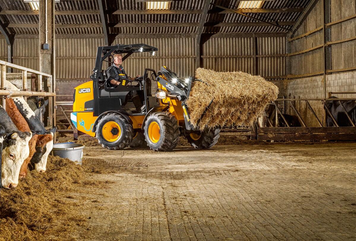 Neuer kompakter Elektrolader JCB 403E