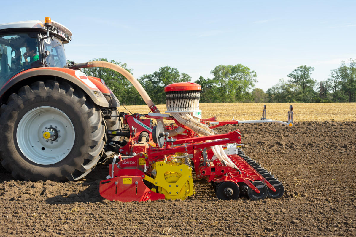 Pöttinger Lion-Vitasem und Aerosem