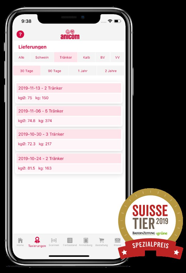 Anicom App_Spezialpreis_TränkerTaxierung